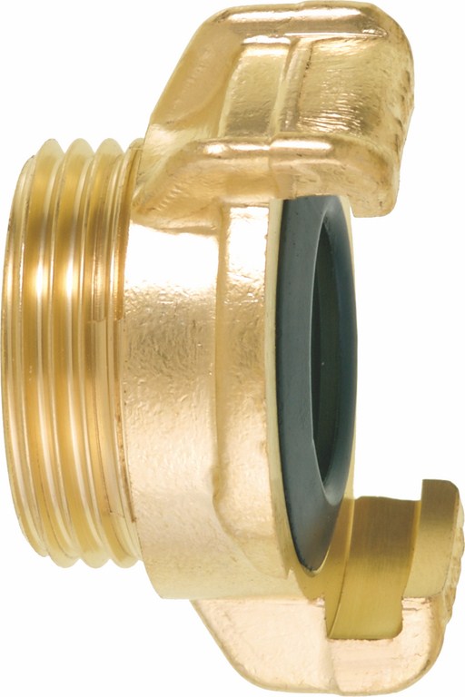 GEKA plus-Gewindestück 1/4" Aussengewinde MS
