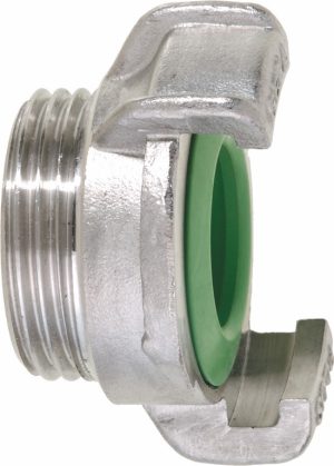 GEKAplus Gewindestück 1/2" AG Chromstahl