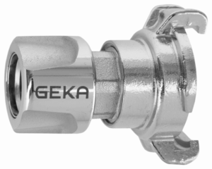 GEKA plus-Stecksystem-Übergangsstück mit Klaue und Steckbuchse C