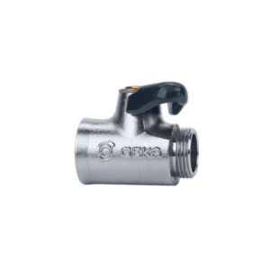 GEKA® plus Kugelventil soft rain Aluminium verchromt