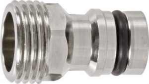 GERÄTESTECKER G3/8",MS VERNICK. STECKSYSTEM GEKA IDEAL