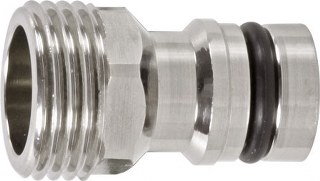 GERÄTESTECKER G3/8",MS VERNICK. STECKSYSTEM GEKA IDEAL