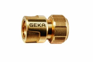 GEKA plus-Schlauchstück "Trinkwasser" 5/8" - 16mm MS DVGW VP550