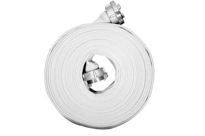 Bauschlauch m. Storz C 15m-Rolle synthetisch u. innengummiert