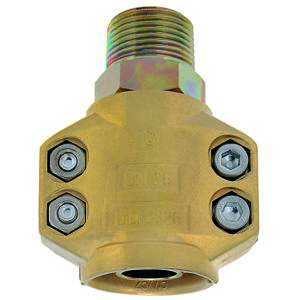 DAMPFVERSCHRAUBUNG DIN EN 14423 R 1/2" AG, SCHLAUCH 13 X 6