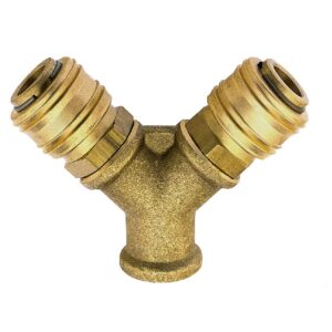 3-WEGESTÜCK MESSING DN 7,2 G 1/2" IG X 2X ES 12 A"
