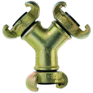 3-WEGE-STÜCK TEMPERGUSS 3xKAGO 10