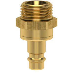 STANDARD-ES-STECKNIPPEL DN 7,2 G 1/4" AG,MIT VENTIL