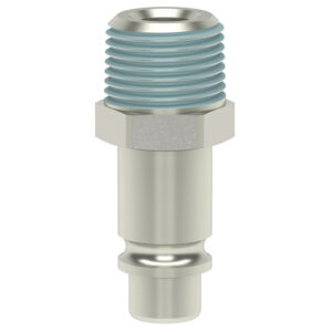 ESAC-STECKNIPPEL DN 8	 R1/4"AG,STAHL GEHÄRTET,VERN.
