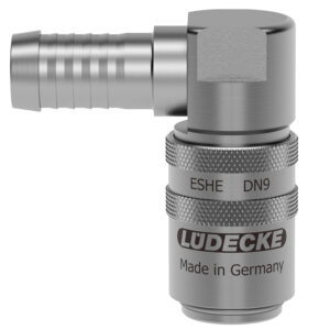 TEMPERIER-KUPPLUNG OHNE VENTIL SLW13MM STANDARD,MS58,90°,EDELSTA