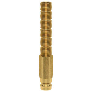 TEMPERIER-STECKNIPPEL G 3/8" AG,MS58,DN6,60MM LG.