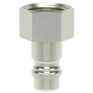 ATEMSCHUTZ-STECKNIPPEL DN 7,4 G 3/8'' IG, MS 58 vernickelt