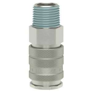 INDUSTRIE-SCHNELLSCHKLUSSKUPPLUNG ESIG DN 10, R 3/4 AG,MIT VENTI