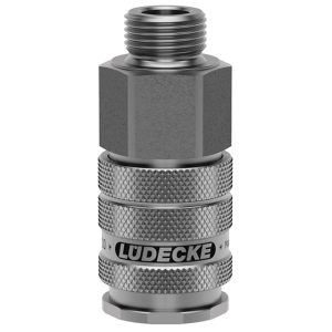 INDUSTRIE-SCHNELLSCHKLUSSKUPPLUNG ESIGE DN 10, R 3/8 AG,EDELSTAH