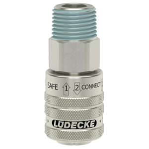 SICHERHEITS-ENTLÜFTUNGSKUPPLUNG ESIS - DN 7,8 - R 1/2" AG