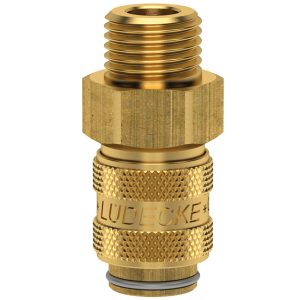 MINI-ES-KUPPLUNG DN 5 G1/8"AG,BEIDSEITIG ABSPERREND