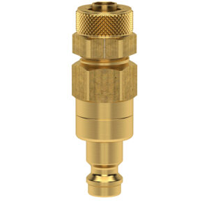 MINI-ES-STECKNIPPEL DN 5 4X6 MM, MIT VENTIL