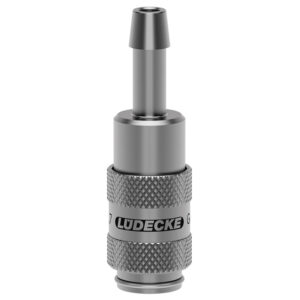 MICRO-ES-KUPPLUNG DN 2,7 SLW 4 MM, EDELSTAHL 1.4305