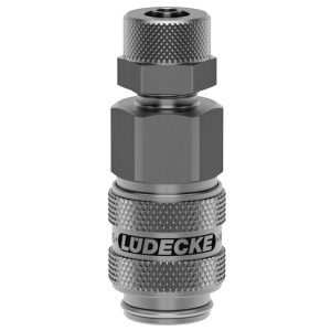 ESME-KUPPLUNG DN5 SLW 6X8MM FKM,EDELSTAHL 1.4305