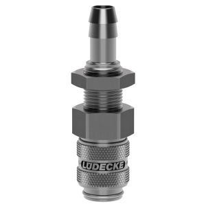 ESME-KUPPLUNG DN5 SLW 6 MM FKM,EDELSTAHL 1.4305