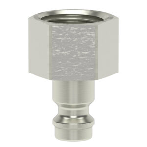 MINI-ES-STECKNIPPEL DN 5 G 1/8" IG, VERNICKELT