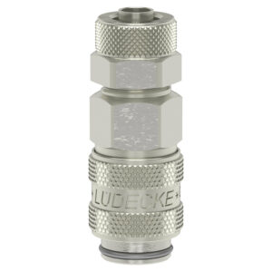 ESM-KUPPLUNG, MIT QUETSCHVER- SCHRAUBUNG 4X6 MM,VERNICKELT