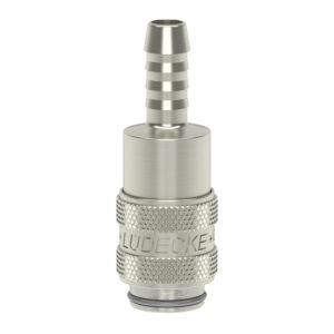 MINI-ES-KUPPLUNG DN 5 SLW 8 MM, VERNICKELT