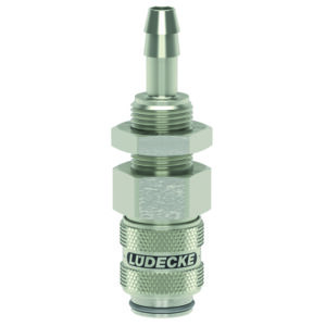 MINI-ES-KUPPLUNG LECKAGEARM DN 5 SLW 9 MM, SCHOTT, VERNICKELT