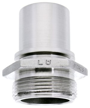 AUSSENGEWINDESTUTZEN 1.4401 G1 1/4",SLW32MM,DIN EN 14420-5