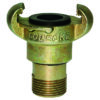 DREHBARE KLAUEN-GEWINDEKUPPLUNG G3/4"AG,GUMMIDICHTUNG, DIN 3489