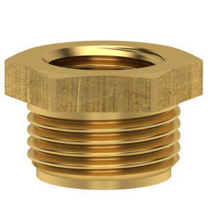 REDUZIERNIPPEL MESSING M24X1,5 AG X M16X1,5 IG