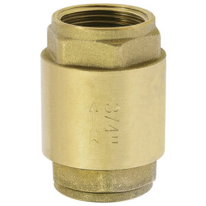 RÜCKSCHLAGVENTIL MESSING 2 X G 3/4" IG"