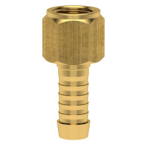 SCHLAUCHTÜLLE MIT ÜBERWURFMUTTER G 3/8" IG, SLW 13 MM, MS 58