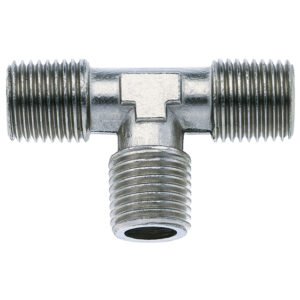 T-STÜCK MESSING 3 X R 1/8" AG