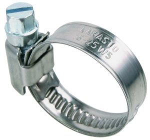GEKA-Schlauchschelle "W5" 10-16mm x 9mm breit 1.4401 DIN 3017